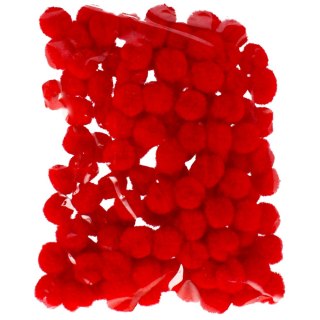 POMPON DECORATIVO 1 CM ROJO ARTESANAL CON DIVERSIÓN 463924