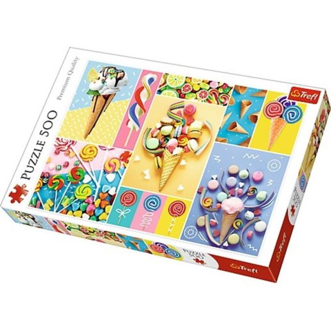 PUZZLE 500 PIEZAS DULCES FAVORITOS TREFL 37335