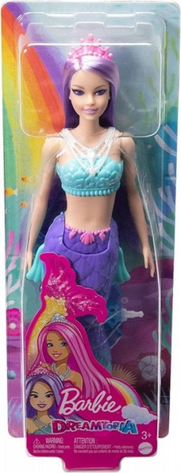Barbie Dreamtopia Mermaid Doll Cola morada y azul