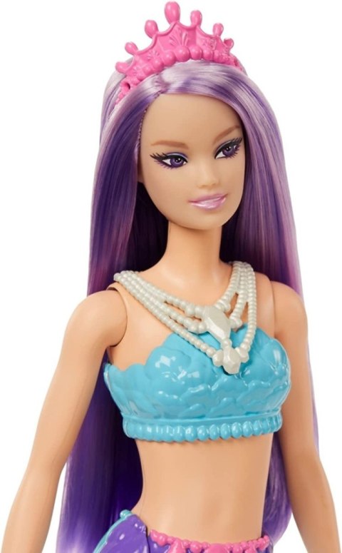 Barbie Dreamtopia Mermaid Doll Cola morada y azul