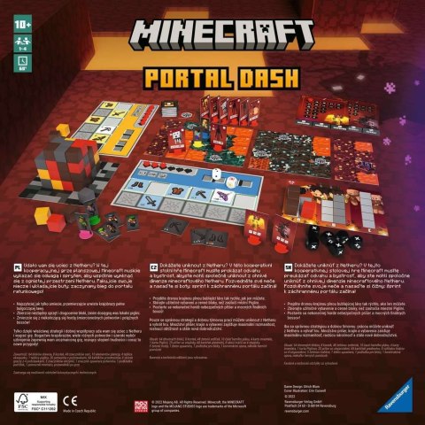 Juego de mesa Minecraft Portal Dash