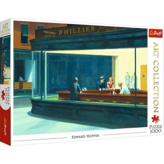 Puzzle 1000 piezas Art Collection Night de Edward Hopper