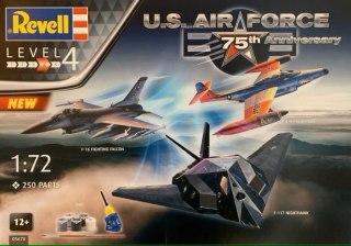 US Air Force 75TH 1/72 Set de regalo de aviones