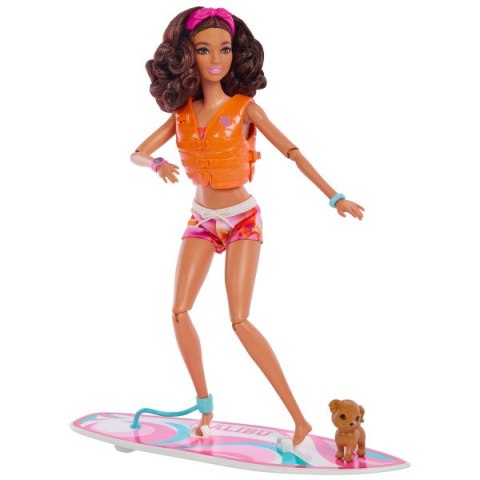 BRB BRUNETTE SURFER HPL69 WB6 MATTEL