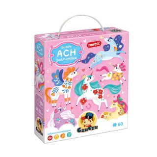 PUZZLE ACH UNICORNIOS 60EL CZUCZU BRIGHT JUNIOR MEDIA