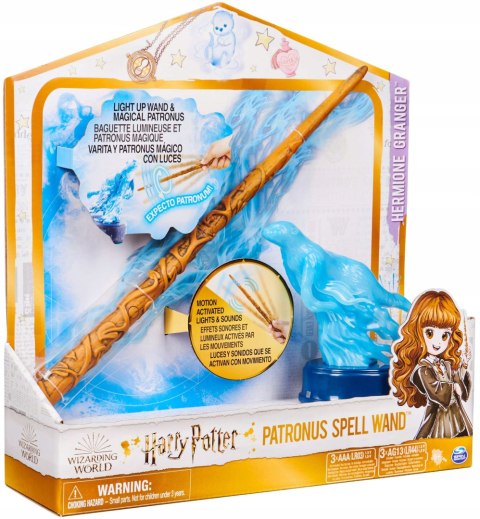 Varita de Hermione con figura de Patronus