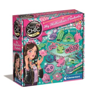 SET CREATIVO CHARMS DE COLORES CRAZY CHIC PUD CLEMENTONI 18770 CLM CLEMENTONI