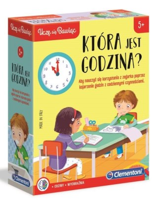 JUEGO EDUCATIVO QUÉ HORA ES PUD CLEMENTONI 50771 CLM CLEMENTONI