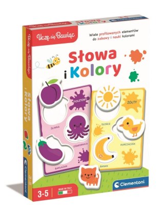 JUEGO EDUCATIVO PALABRAS Y COLORES PUD CLEMENTONI 50760 CLM CLEMENTONI