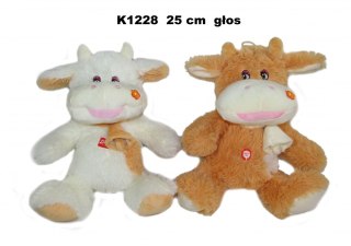 PELUCHE VACA CON VOZ 25CM SENTADA SA DOMINGO