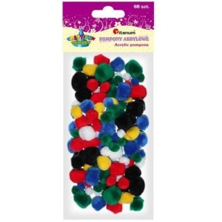 DECORACION POMPON CUBIERTA 282919 PBH PACK68PZS