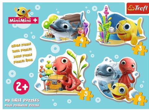 PUZZLE BEBÉ CLÁSICO PECES MINIMINI PUD TREFL 36125 TR