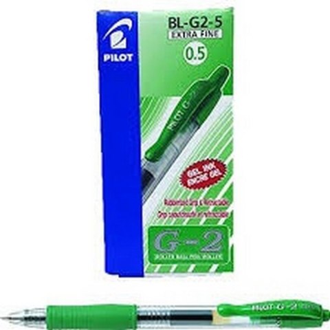 BOLIGRAFO GEL RETORNO VERDE REMOTO BL-G2-5-G