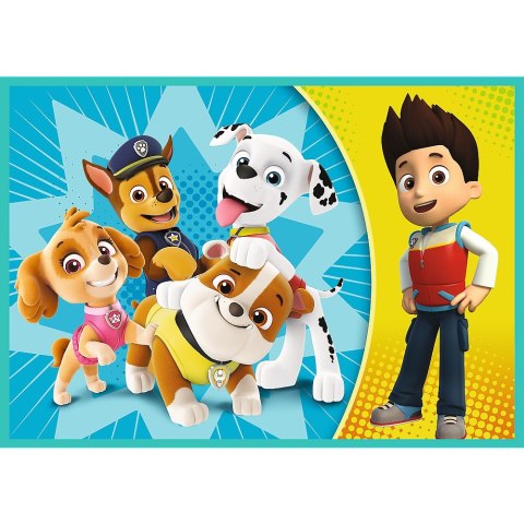 PUZZLE 4EN1 EQUIPO FELIZ PAW PATROL TREFL 34346