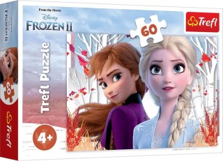 PUZZLE 60 ELEMENTOS EL MUNDO DE ANNA Y ELSA TREFL 17333 TR