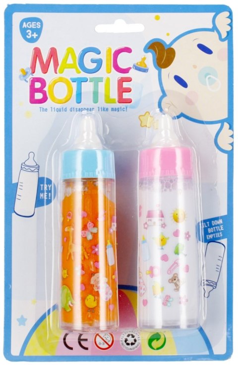 BOTELLA CON LECHE/JUGO 2 PCS B/C MEGA CREATIVE 462743