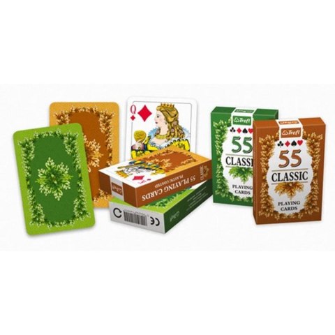 JUEGO DE CARTAS 55 CLASSIC TREFL K14905