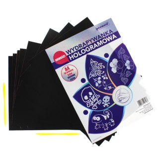 KIT CREATIVO A4/10 ARCA HOLOGRAFA PLATA ARCOIRIS FOL SDM 427468