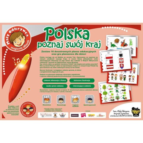 Polonia - Conoce tu país - Juego educativo - Serie Little Explorer | trébol 01606