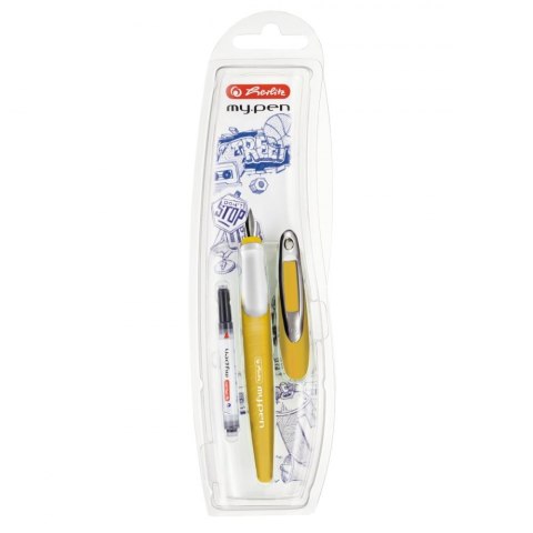 PEN W MY PEN M MOSTAZA/BLANCO WB HERLITZ 50041251