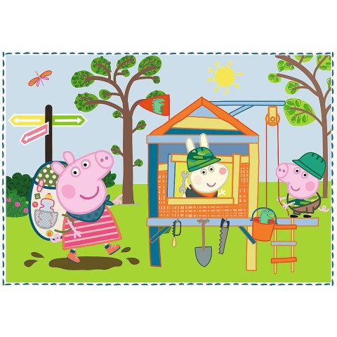 PUZZLE 4EN1 RECUERDOS DE PEPPA TREFL 34359