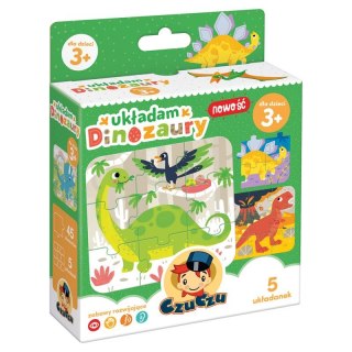 PUZZLE EDUCATIVO DINOSAURIOS 5X9 uds. PUD CHUCHU 491163