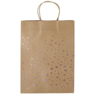 BOLSA DECORATIVA 24X33 CM KRAFT ORO PAQUETE DE 5 GALERÍA DE PAPEL ARGO 257010 AR ARGO