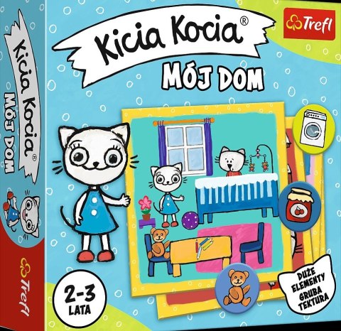 JUEGO GATO KICIA MI CASA TREFL PUD 02055 TR