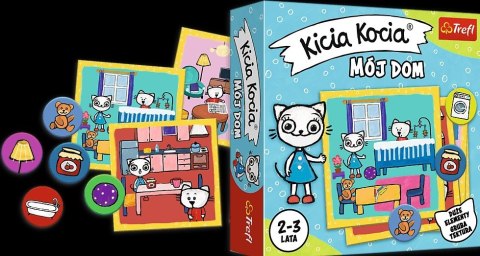 JUEGO GATO KICIA MI CASA TREFL PUD 02055 TR