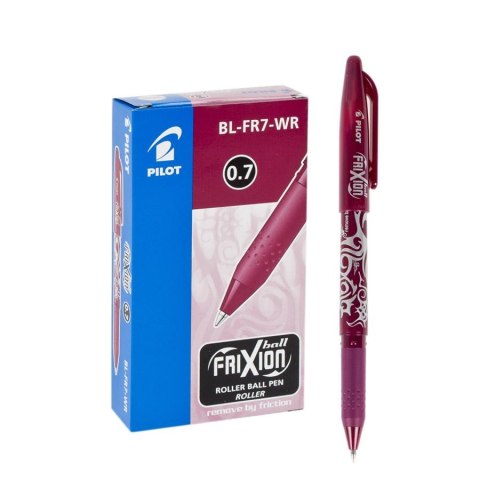 BOLIGRAFO ROLLER VINO TINTO 0.7 FRIXION PILOT BL-FR7-WR