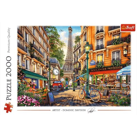 PUZZLE 2000 PIEZAS TARDE EN PARIS TREFL 27121