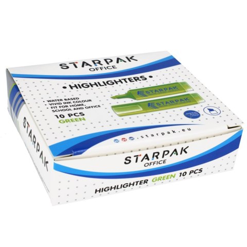 ILUMINADOR VERDE 10 UDS STARPAK 230983