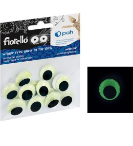 Ojales flotantes autoadhesivos fluorescentes 20mm 15 uds Fiorello GR-KE15-20F
