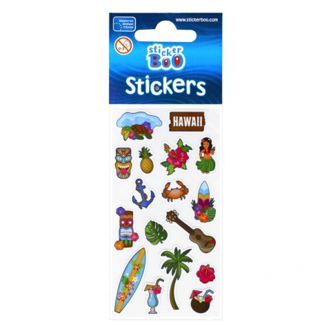 ADHESIVOS 6X18CM WORLD TRAVEL 2 STICKER BOO 489561