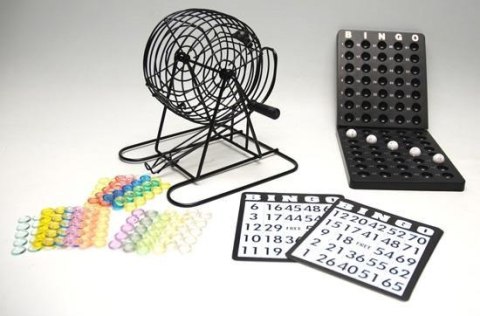 Bingo - set de juego negro (HG)