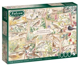 Rompecabezas de 1000 piezas FALCON Postales con pájaros