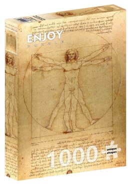 Rompecabezas de 1000 piezas El hombre de Vitruvio, Leonardo da Vinci