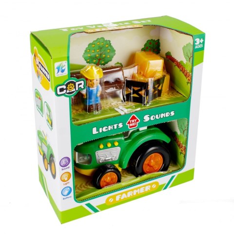 TRACTOR CON ACCESORIOS FARMER MEGA CREATIVE 500633