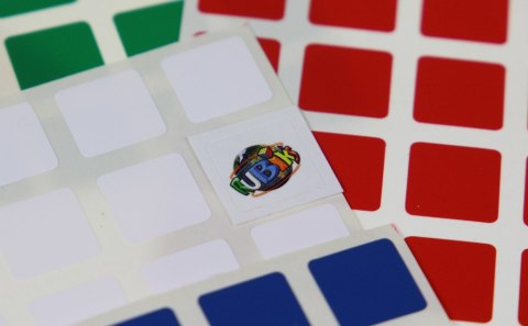 Pegatinas logo Rubik para cubo 4x4x4