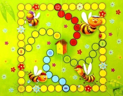 Abejas ocupadas, ranas perezosas - 2 juegos