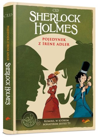 Cómic de párrafo - Sherlock Holmes. Duelo con Irene Adler.