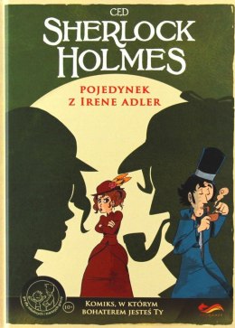 Cómic de párrafo - Sherlock Holmes. Duelo con Irene Adler.