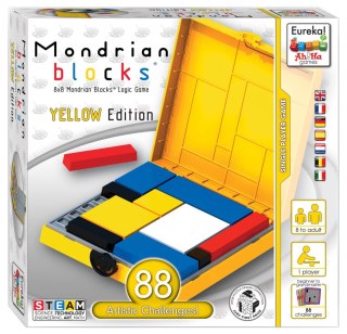 Ah!Ha - Mondrian Block (amarillo) - juego de rompecabezas