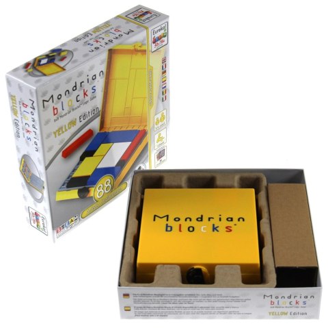 Ah!Ha - Mondrian Block (amarillo) - juego de rompecabezas