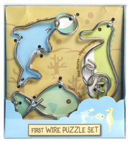 MIS PRIMEROS puzzles - 3 piezas SET AZUL