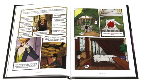 Cómic de párrafo - Sherlock Holmes. Investigación mística.