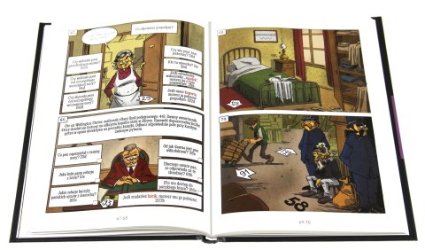 Cómic de párrafo - Sherlock Holmes. Investigación mística.