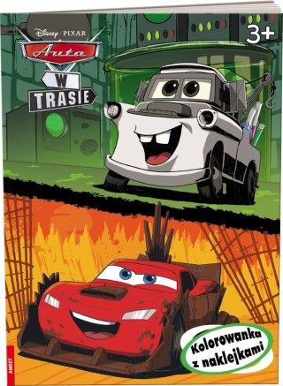 CARROS DE DISNEY/PIXAR EN LA CARRETERA. LIBRO PARA COLOREAR CON PEGATINAS AMEET NA-9131 AMEET