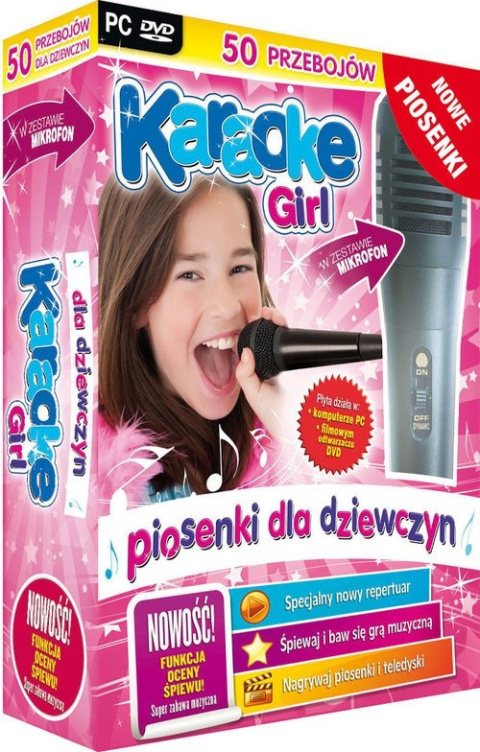 Karaoke Girl Headset con micrófono (PC-DVD)