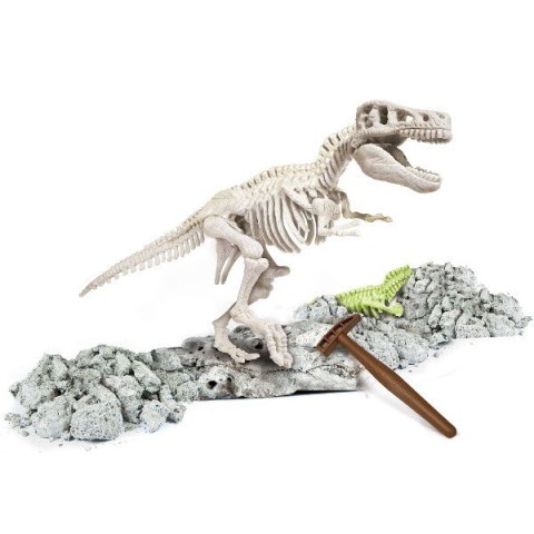 CLEMENTONI Fósil y T-Rex Fluorescente